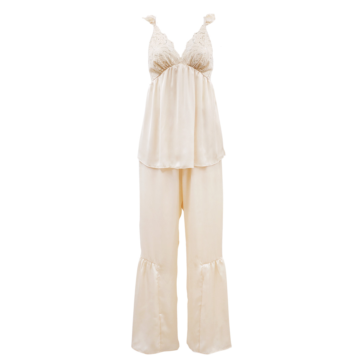 アンブラ ANNEBRA Vintage ルームウェア ロングパンツセットアップ