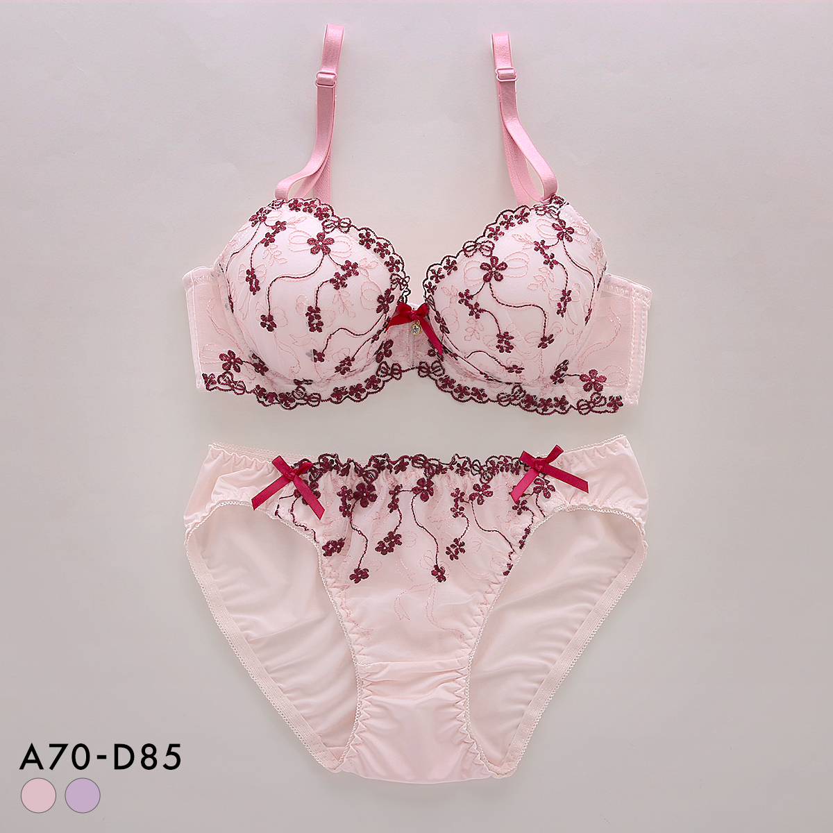 サンエイ フルールプティリボン ブラセット ABCD 脇肉 谷間 盛り はみ