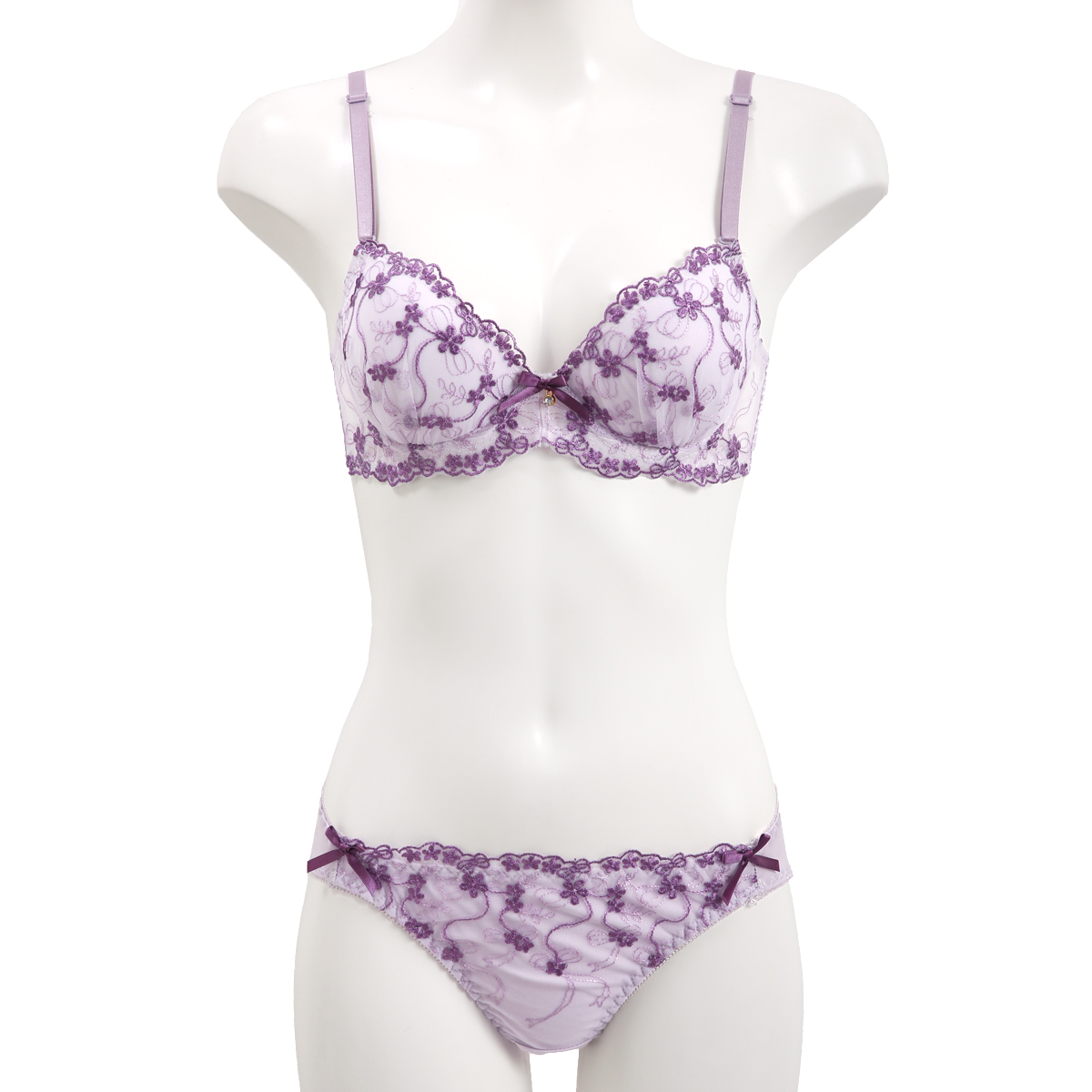 サンエイ フルールプティリボン ブラセット ABCD 脇肉 谷間 盛り はみ