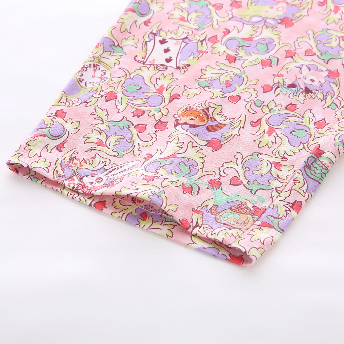 ワコール ツモリチサト 不思議の国 シャツパジャマ 長袖 上下セット