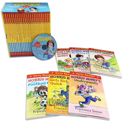 Horrid Henry Early Reader (Book+mp3 CD) 25종 세트 (컬러 얼리