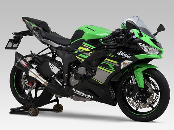 新製品】ヨシムラがNinja ZX-6R用スリップオンマフラーに19-20年式