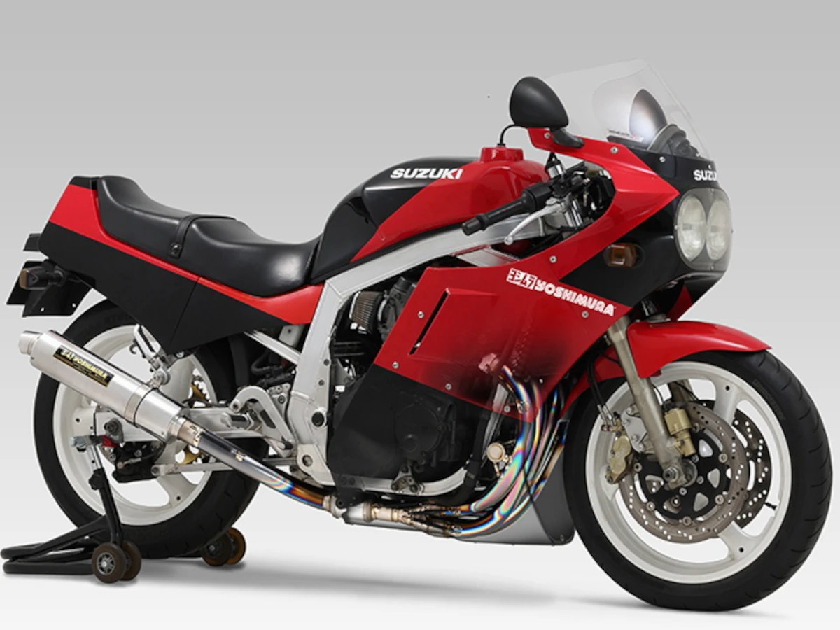 新製品】究極のマシン、再び。ヨシムラ GSX-R1100用「手曲Duplexチタン