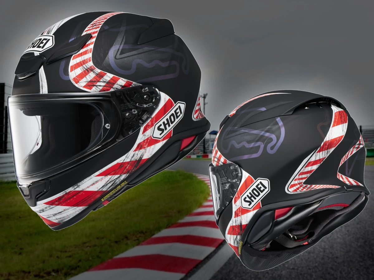 新製品】SHOEI Z-8史上最もレーシー！？ 新グラフィック「Z-8 KNEE