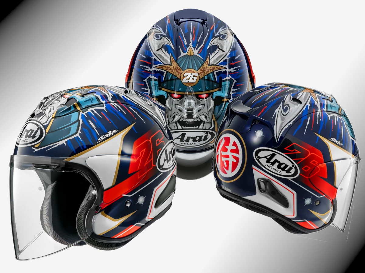 新製品】あの“SHOGUN”がジェットヘルメットに！ Arai VZ-RAMに