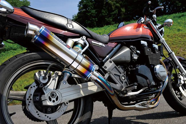 Webike | MotoGear モトギア 手曲げフルエキゾーストマフラー特別仕様