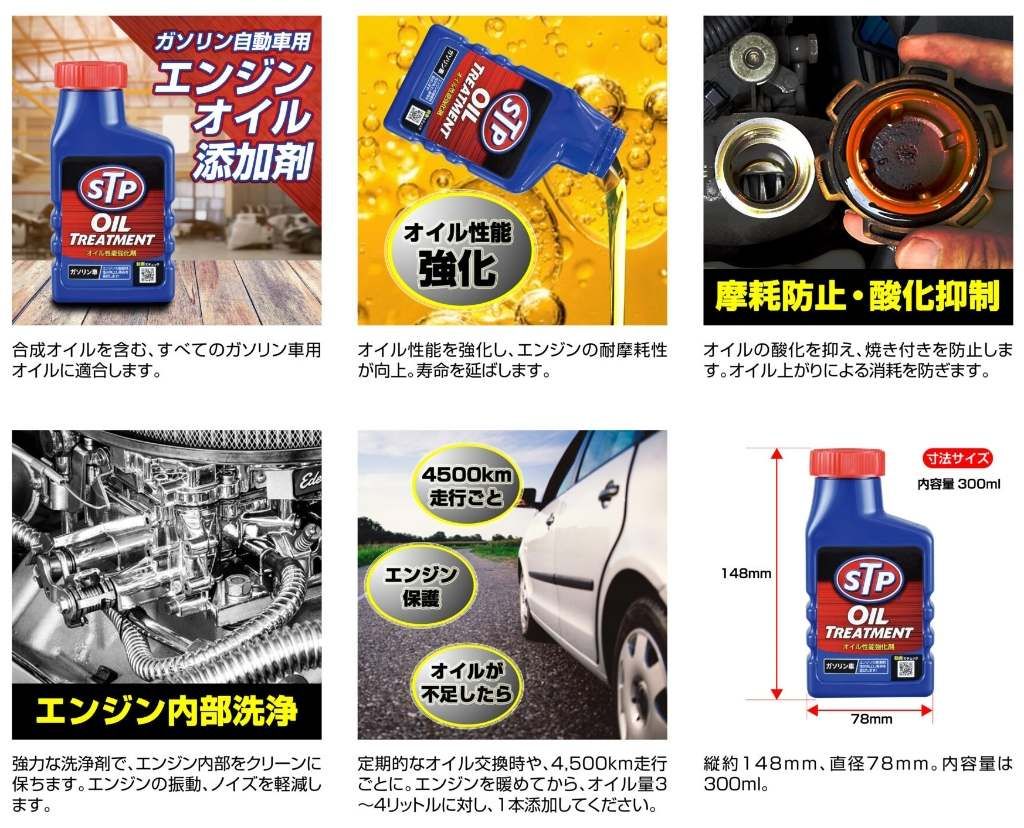 Webike | STP エスティーピー オイルトリートメント(STP100) | オイル