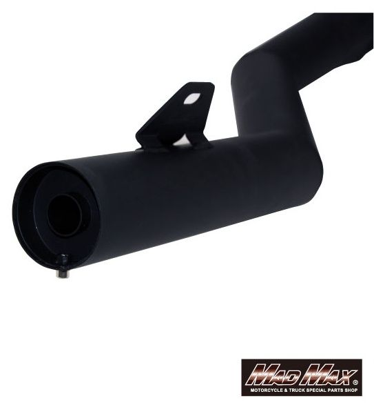Webike | MADMAX マッドマックス 手曲げ風ショート管マフラー ZRX400