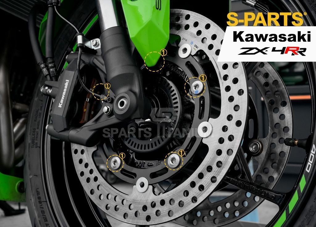 Webike | S-PARTS エスパーツ フロントブレーキディスクマウント用