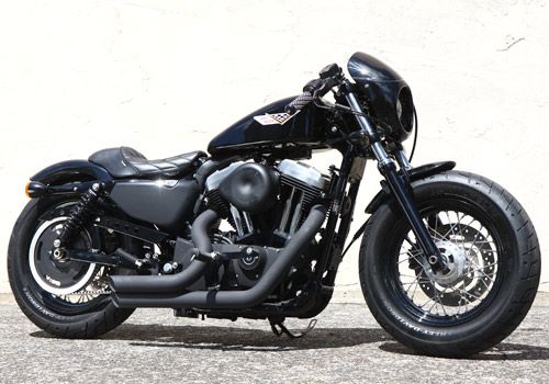 ハーレー スポーツスター ファブパイプマフラー 45mmφ イージー