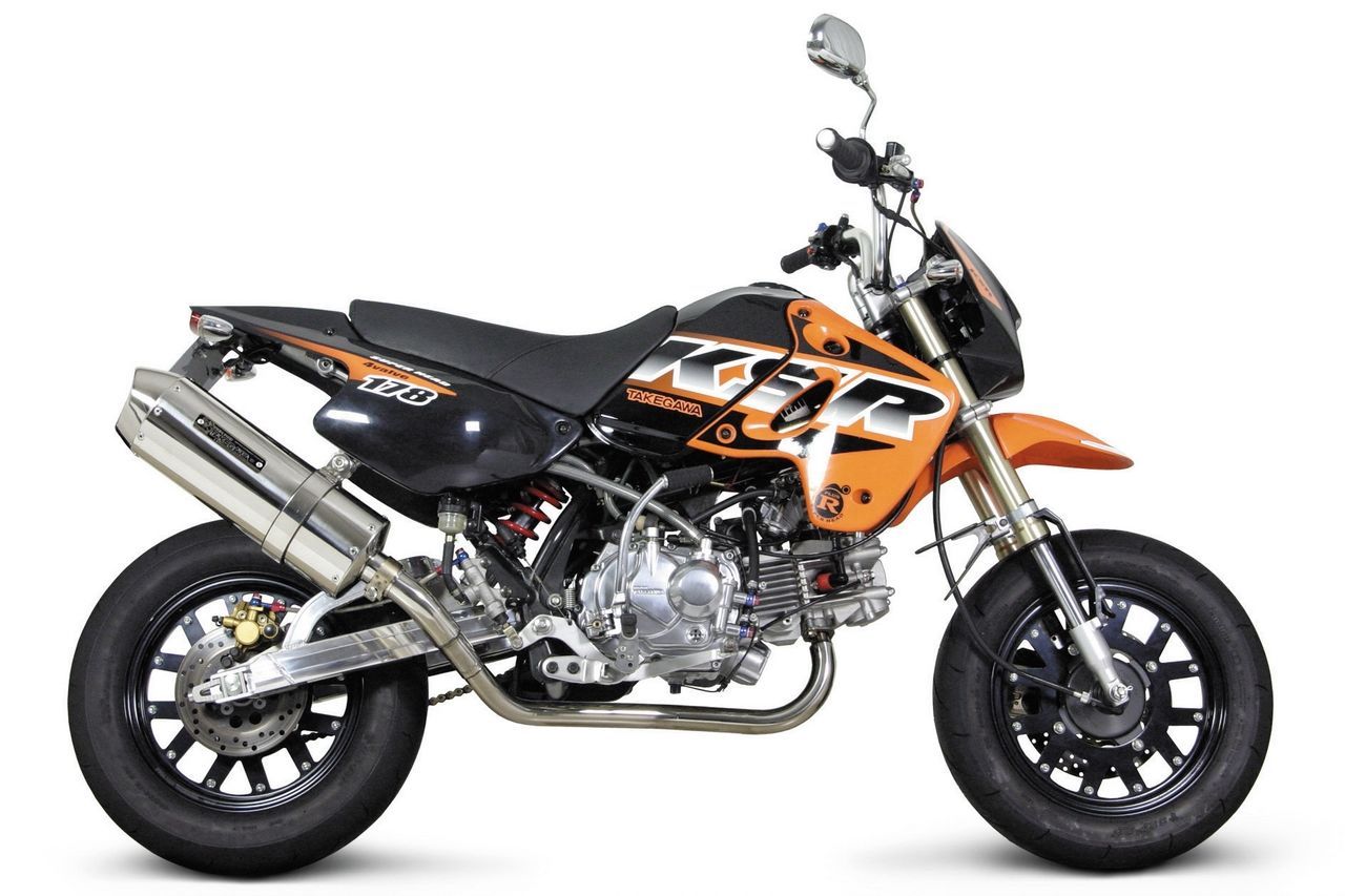 Webike | SP武川 SPタケガワ コーンオーバルマフラー KSR110(04-02