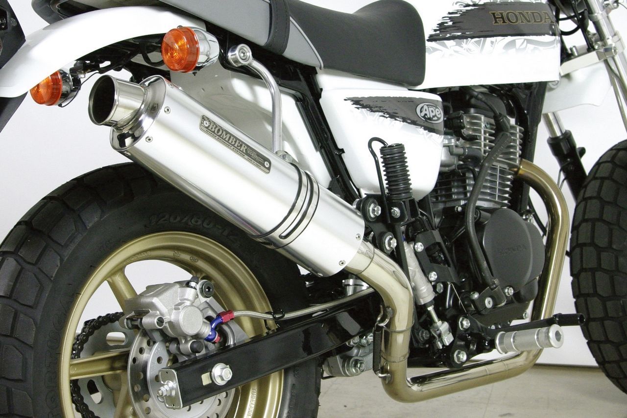 Webike | SP武川 SPタケガワ ボンバーマフラー(政府認証) エイプ100(04