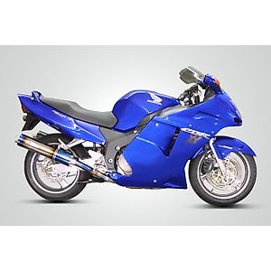 ホンダ CBR1100XXスーパーブラックバード スリップオンマフラー
