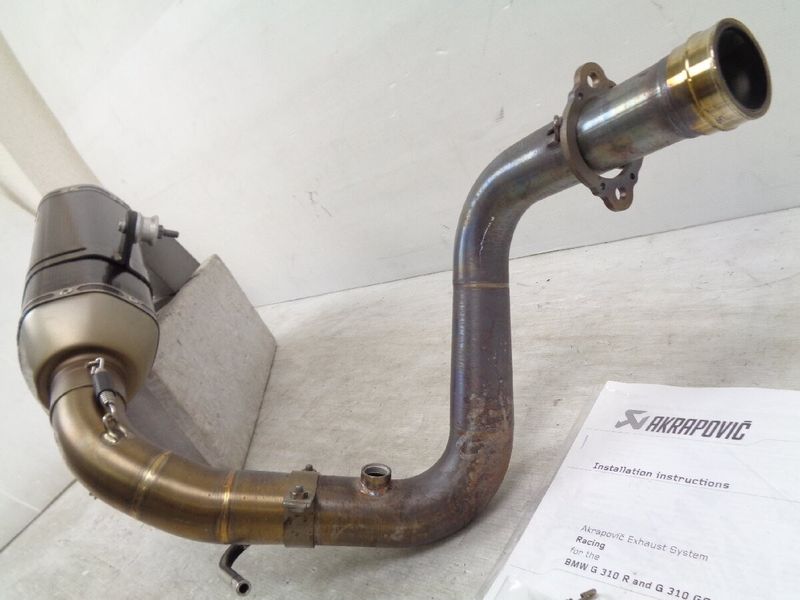 ウェビックガレージセール | BMW G310GS G310R 17-23 Akrapovic