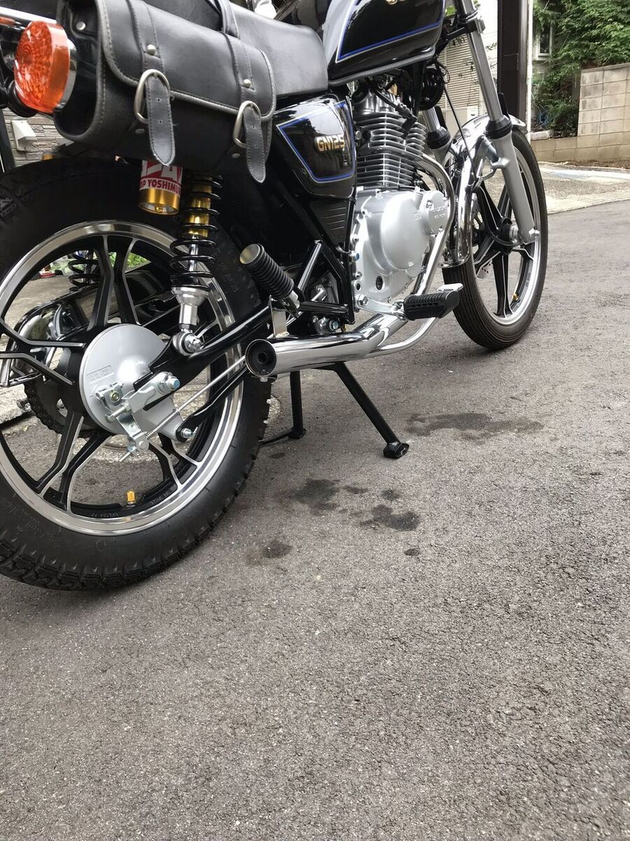 スズキ GN125「弾丸製マフラー」 | ウェビックコミュニティ