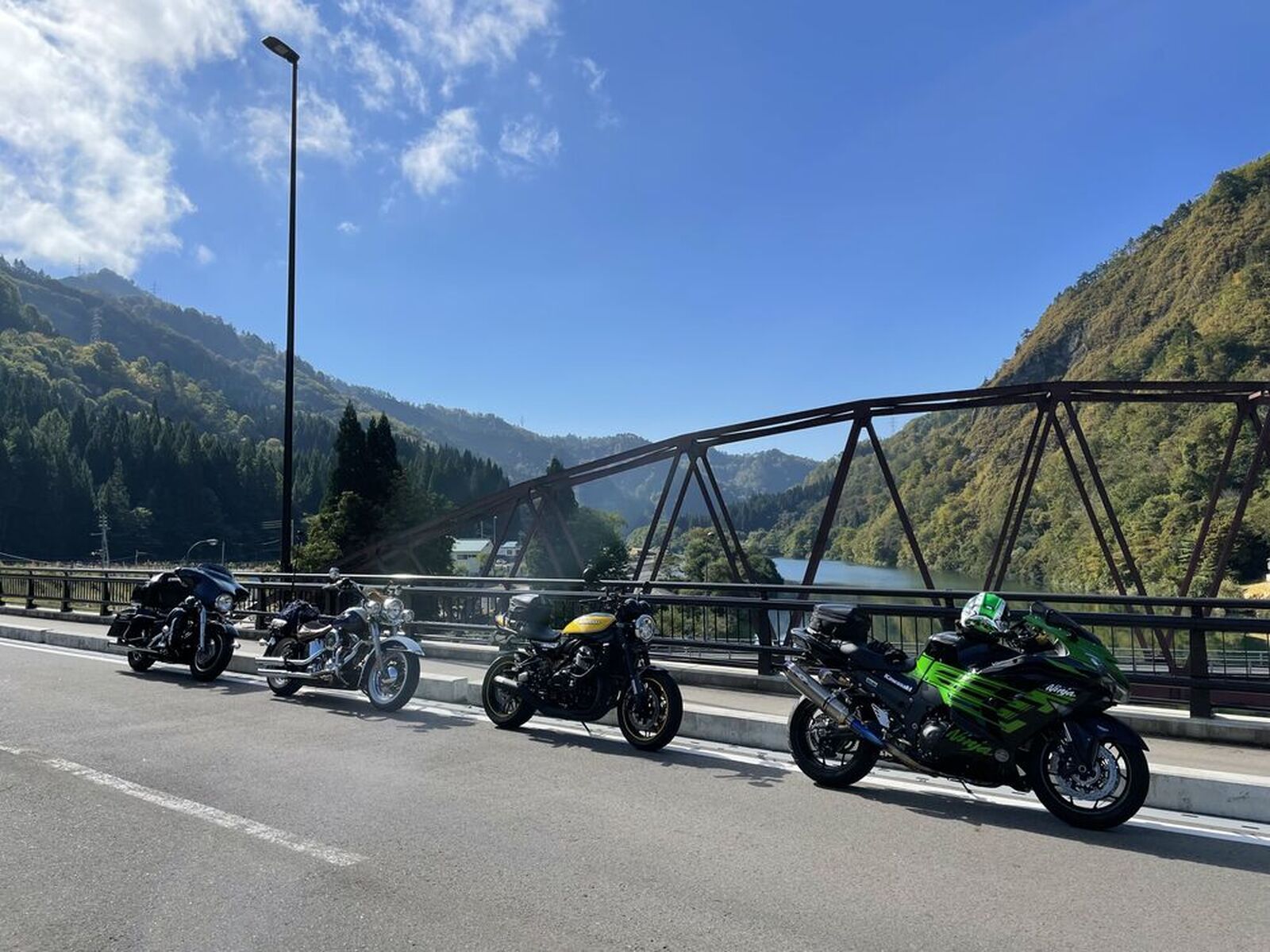 KAWASAKI ZX-14R「六十里越え国道252号雪割街道ツーリング