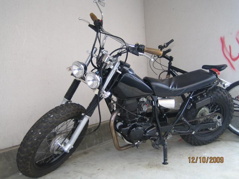 YAMAHA TW200「ヘッドライトをツインに」 | ウェビックコミュニティ