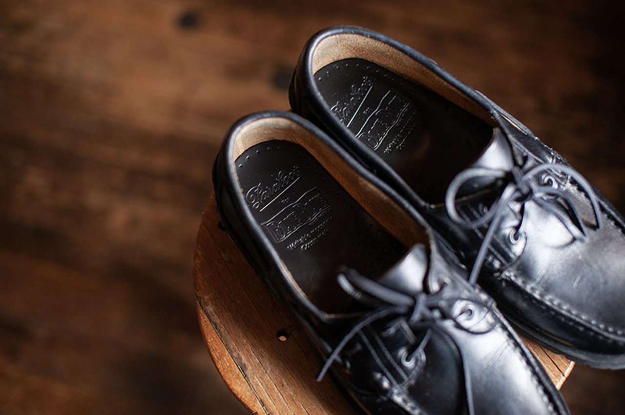 差がつく大人のパラブーツ】ブルーブルー別注。デッキシューズ「マロ