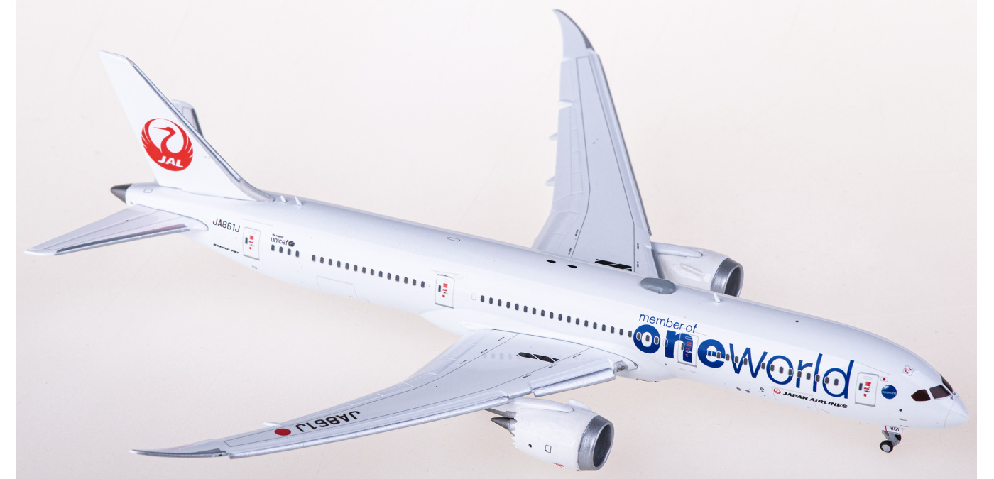 航空機・ヘリコプター JAL JA861J B787-9 1:400 JC Wings 航空機