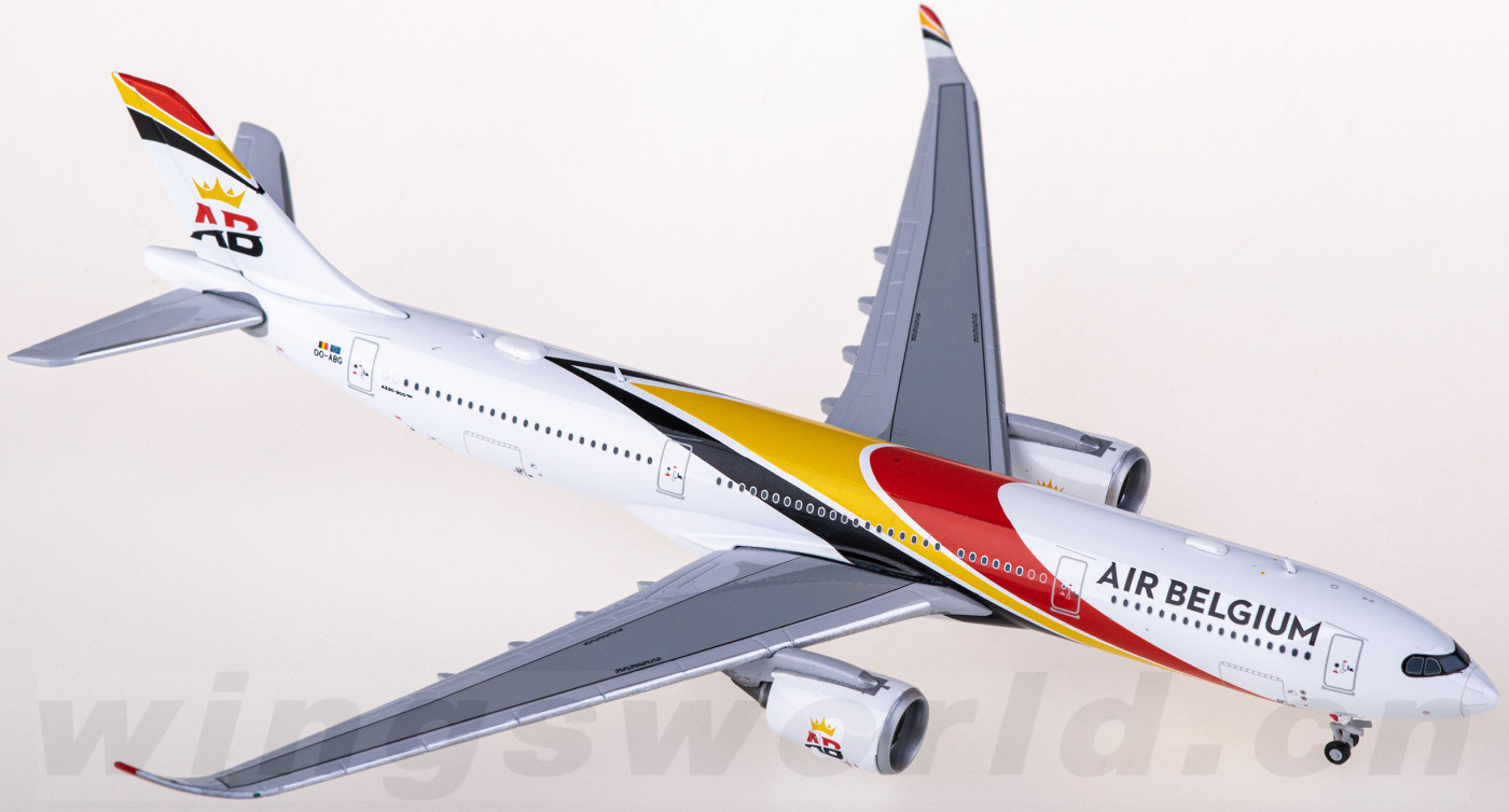 LH4276 Air Belgium 比利时航空Airbus A330-900neo OO-ABG JC Wings 1