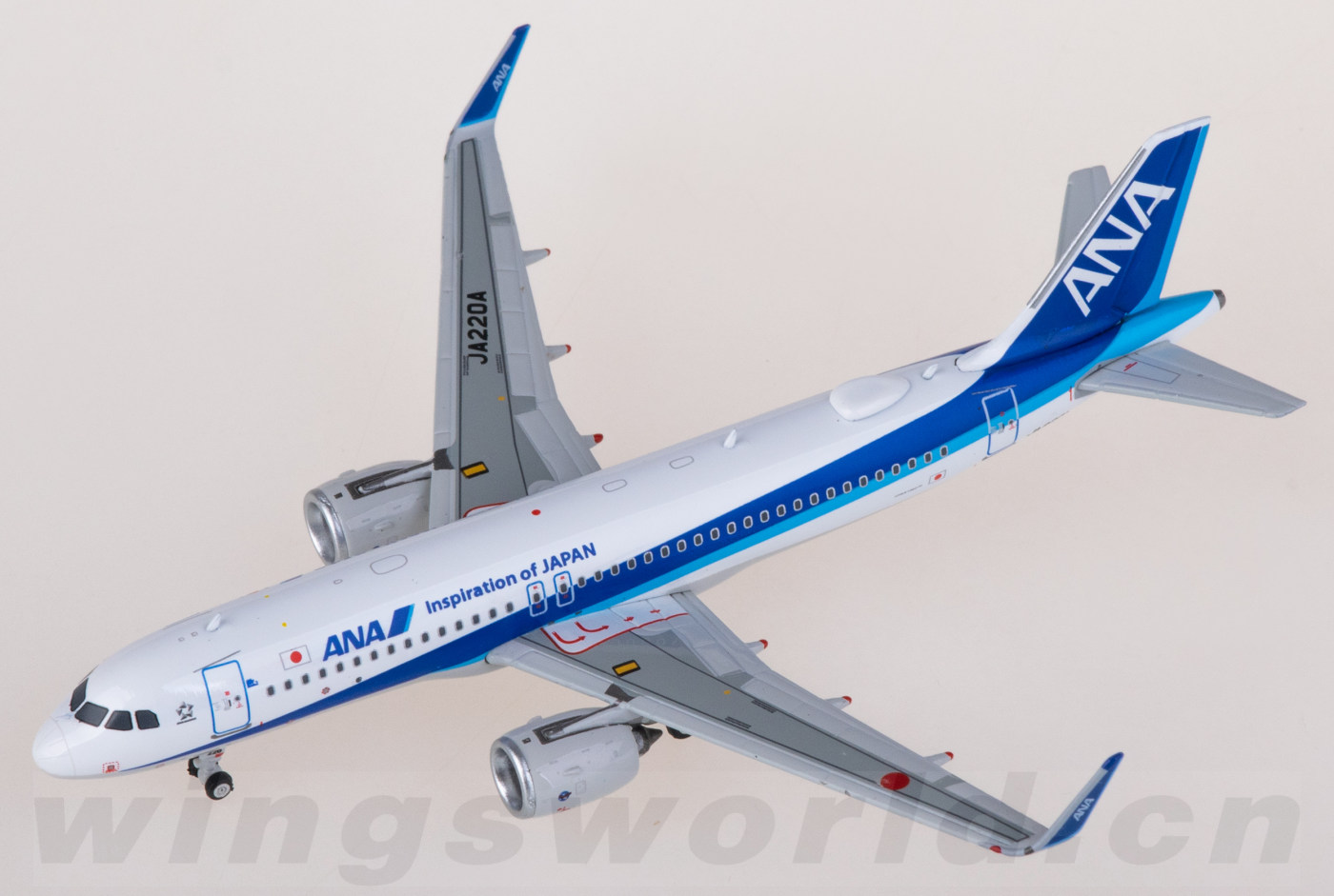 PH04598 ANA Airbus A320neo JA220A Phoenix 1:400 -飞机模型世界