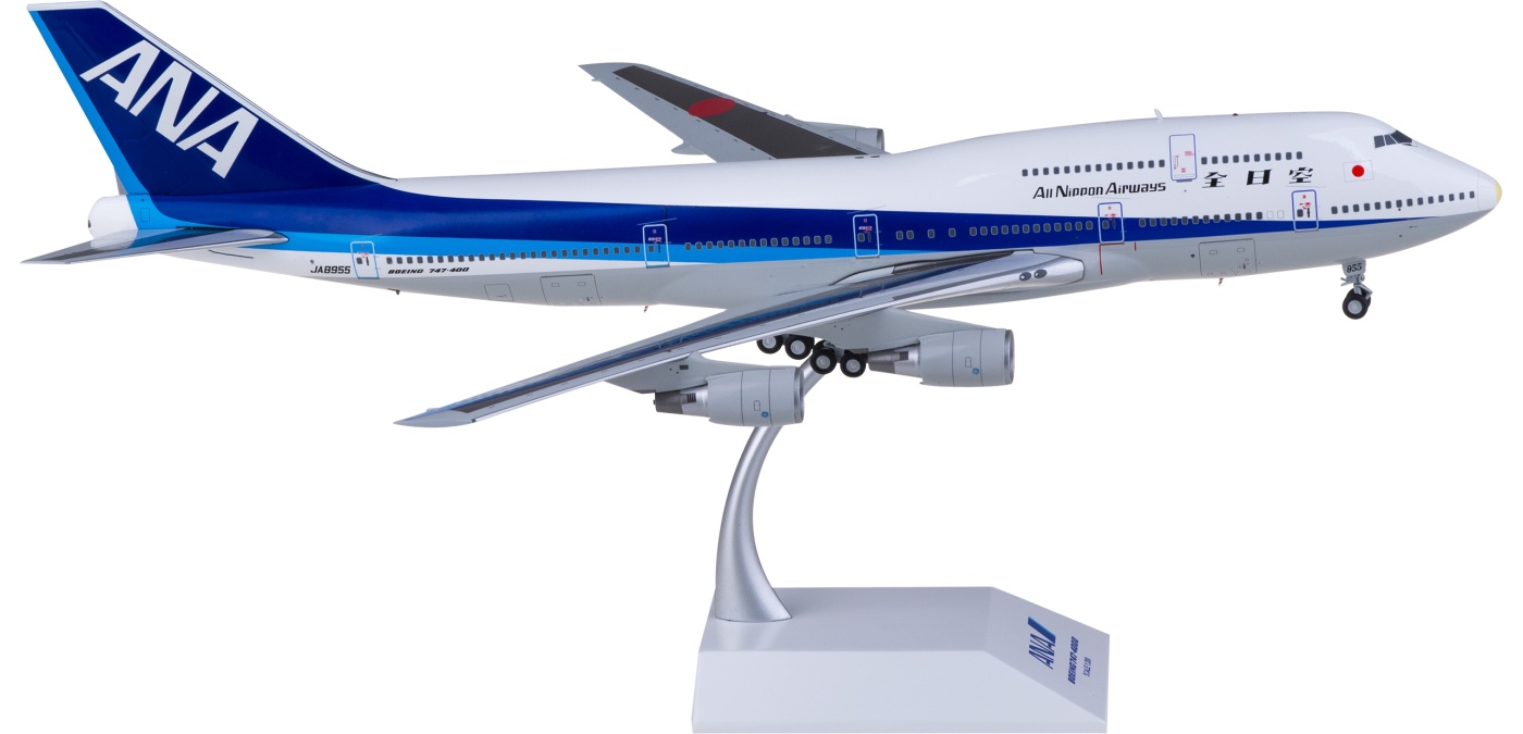 XX20443 ANA 全日空Boeing 747-400D JA8955 JC Wings 1:200 -飞机模型世界