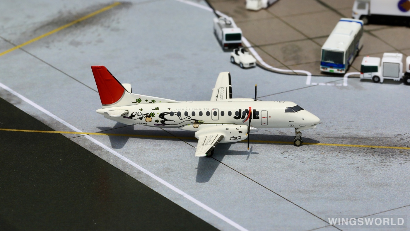 JC Wings 1:400 Saab 340 Japan Air Commuter JC4076 JA8887 的照片