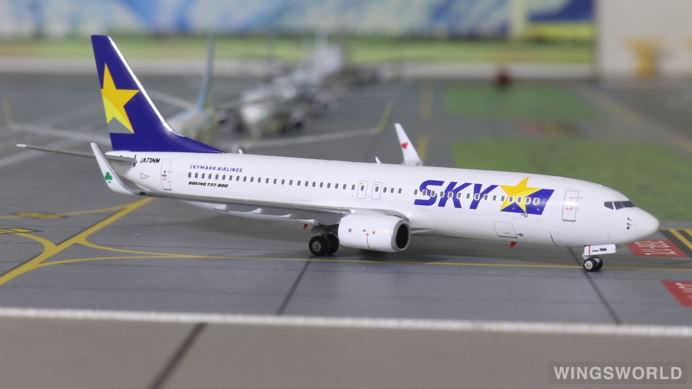 NGmodels 1:400 Boeing 737-800 Skymark Airlines 天马航空NG58141