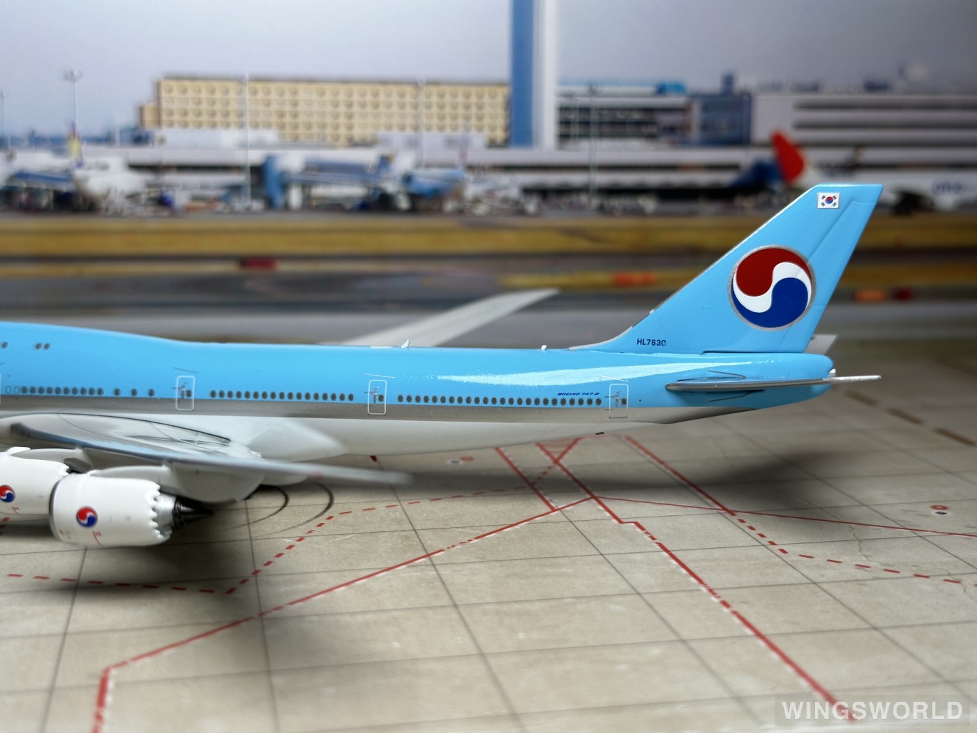 Phoenix 1:400 Boeing 747-8i Korean Air 大韩航空PH4HL7630A HL7630