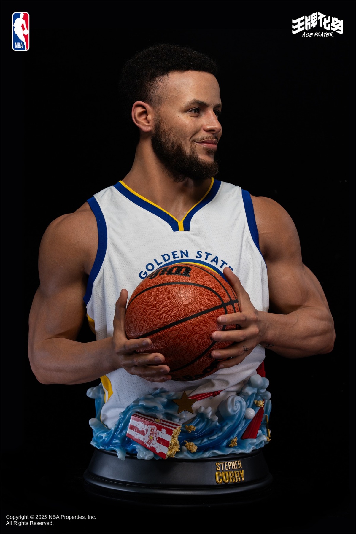 ACE PLAYER 王牌化身『ステフィン・カリー Stephen Curry 1/1スケール