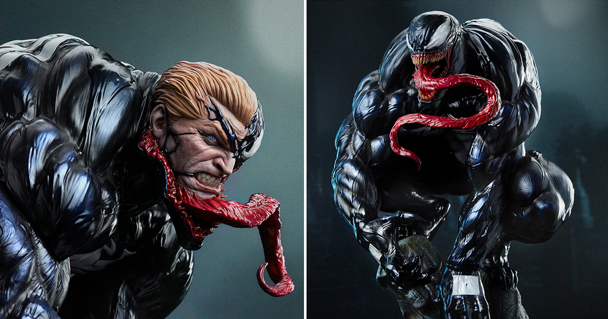 サイドショウ マーベル「ヴェノム」スタチュー 通常版／限定版