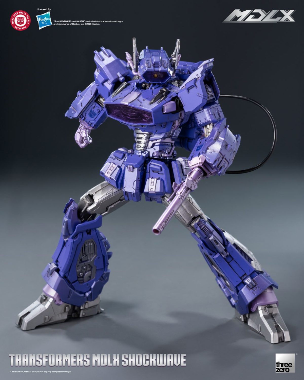 threezero MDLXシリーズ『トランスフォーマー』「ショックウェーブ」が