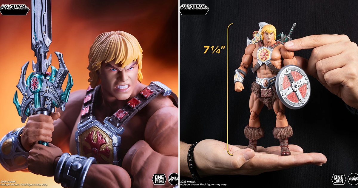 MONDO「MOTU200X - ヒーマン」1/12スケールアクションフィギュア 細部