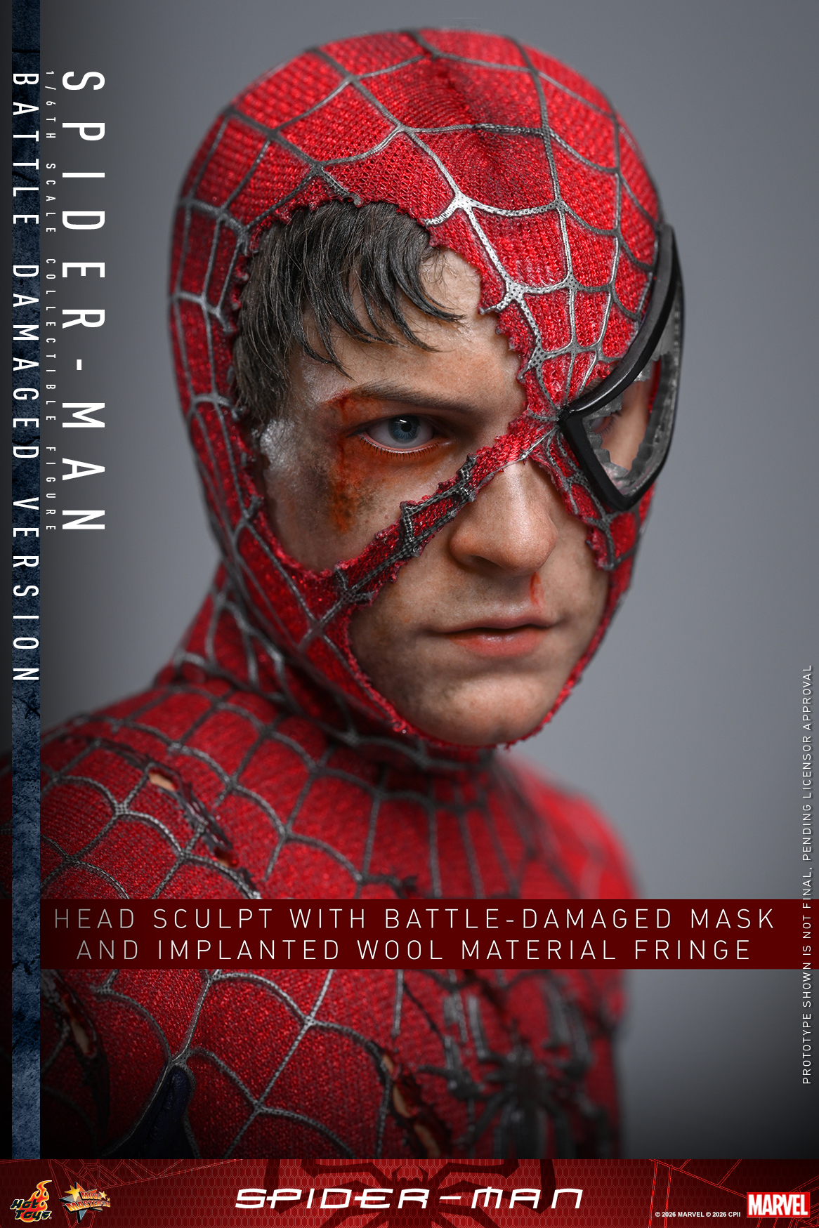 ホットトイズ『スパイダーマン』より「スパイダーマン バトルダメージ