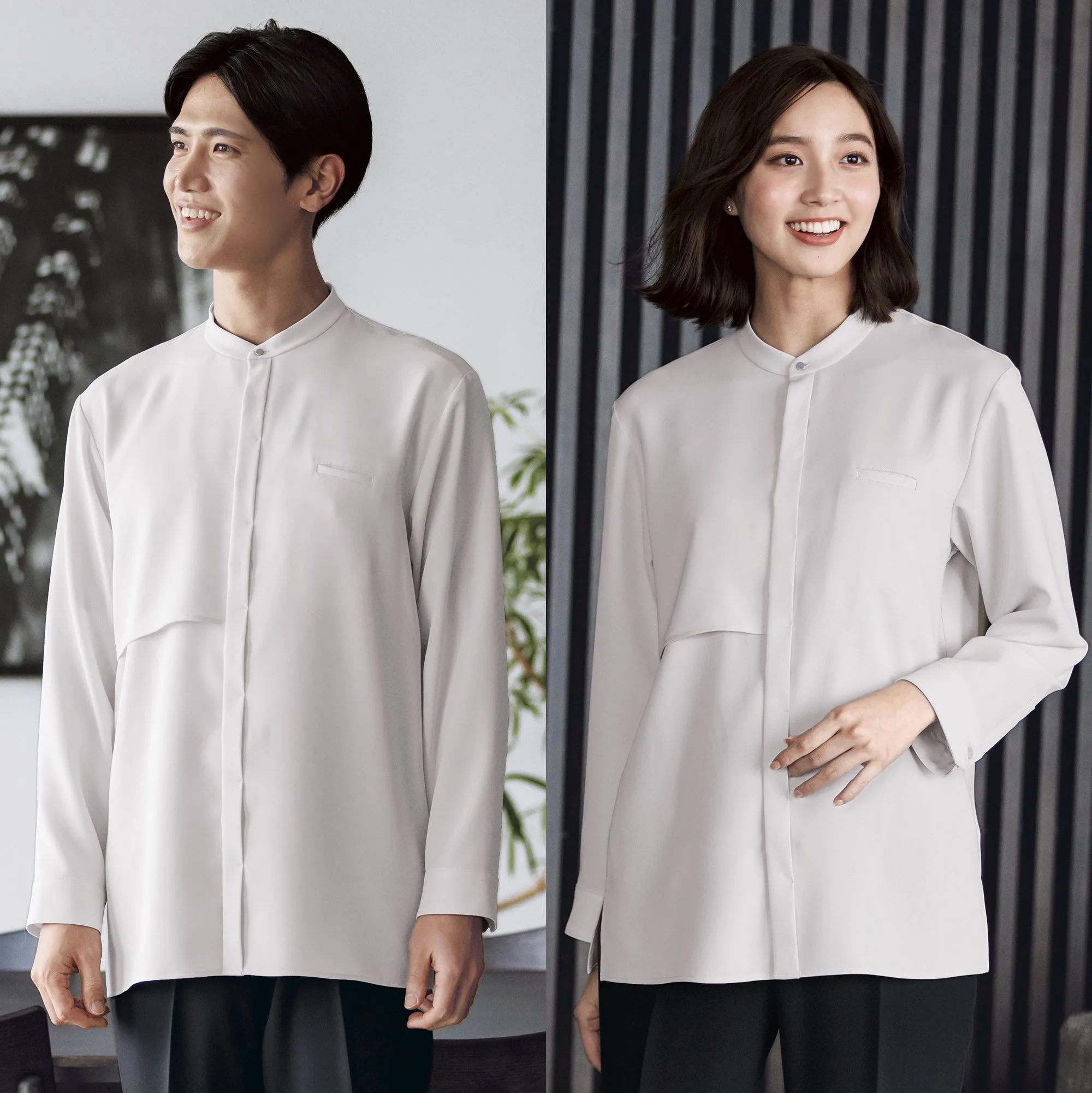 ユニセックスシャツ ボンオフィス BUB4200 オフィスウェア