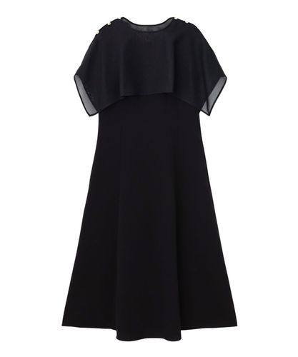 セットアップ対応商品】パールネックフレアヘム ワンピース|ANAYI