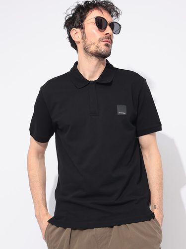 EMPORIO ARMANI (エンポリオアルマーニ) 襟ライン 半袖 ポロシャツ
