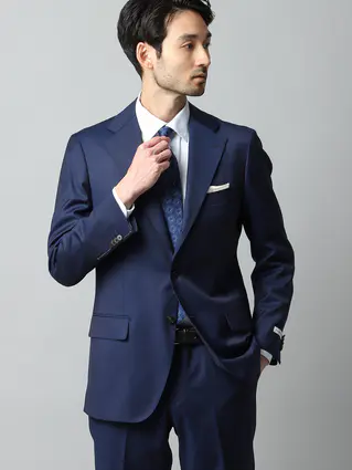 スーツ／3つボタン／Loro Piana 365／無地／TR24 | SUIT SQUARE