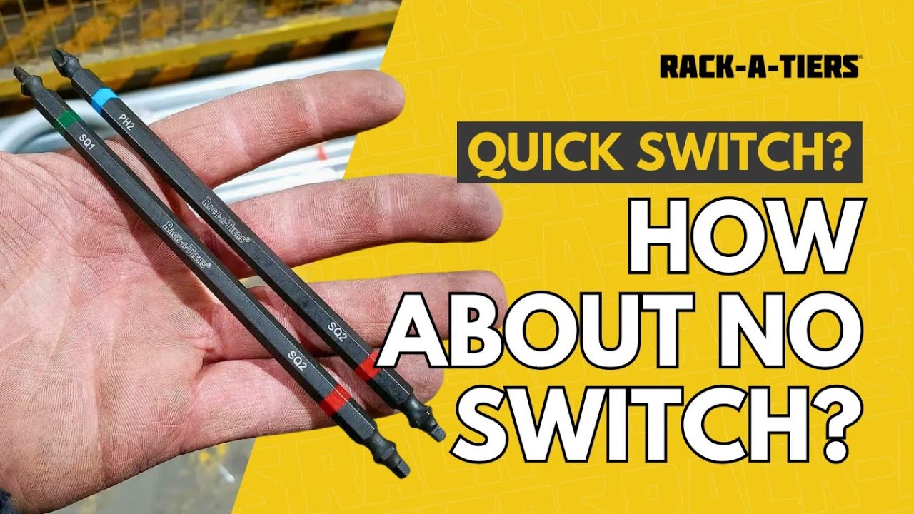 2 Blue Phillips and #2 Red Robertson Square Double Ended Impact