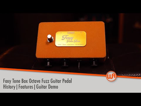 Warm Audio Foxy Tone Box Fuzz Pedal - Orange | Sweetwater