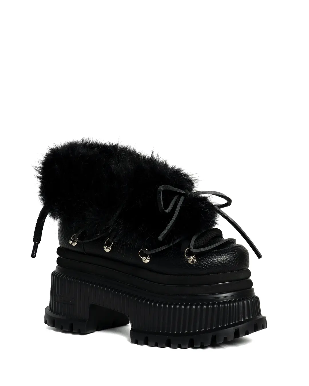 YELLO / RIBA PLATFORM SHORT BOOTS