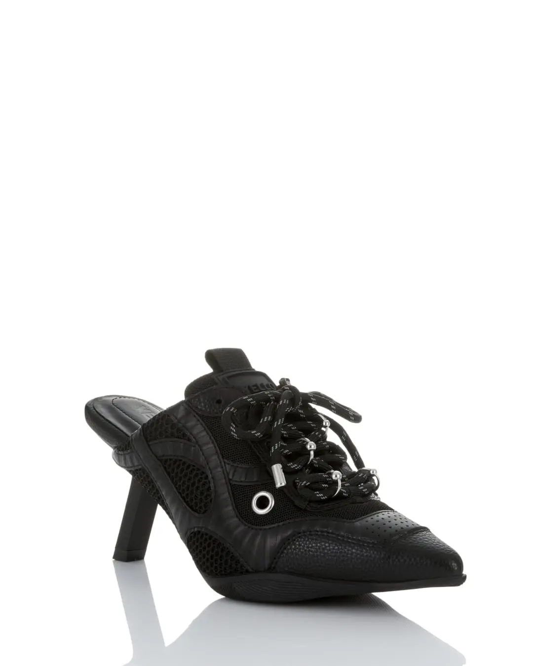 YELLO スニーカーミュール Mサイズ YELLO MONO SNEAKER MULES ブラック