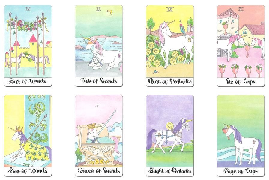 Crystal Unicorn Tarot クリスタル・ユニコーン・タロット