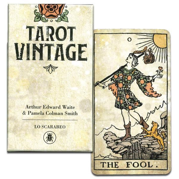 アンティークなライダー版タロット】 タロット・ヴィンテージ