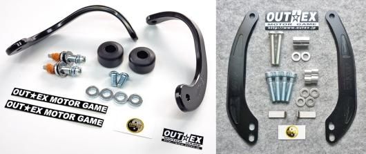 モンキー125/グロム ステムスタビライザー（ブラック） + 振動吸収