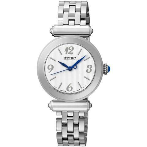 セイコー 逆輸入 レディース腕時計 SRZ403P1 シルバー×ブルー×シルバー