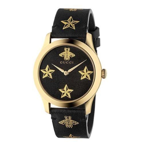グッチ 時計 ユニセックス G-タイムレス YA1264055A ブラック×ブラック