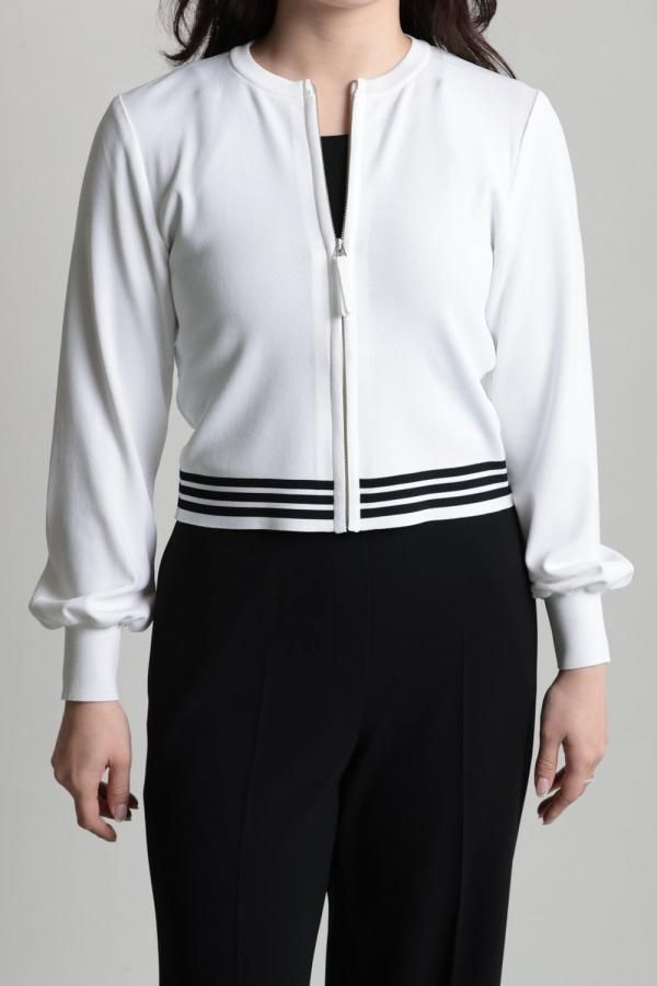 BORDERS at BALCONY(ボーダーズアットバルコニー) RAYON KNIT CARDIGAN