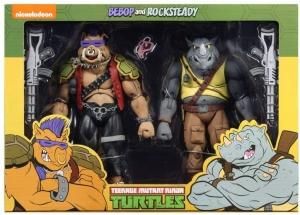 NECA ミュータントタートルズ ビーバップ ＆ ロックステディ