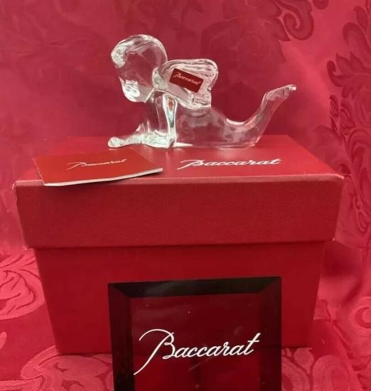 Baccarat バカラ 置物 天使 エンジェル クリスタル フィギュリン